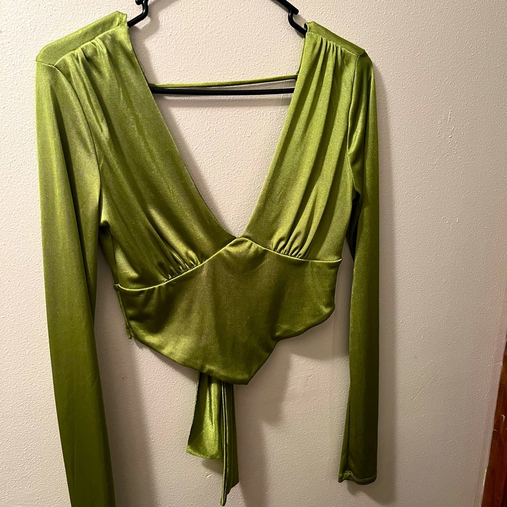 Olive green long sleeve